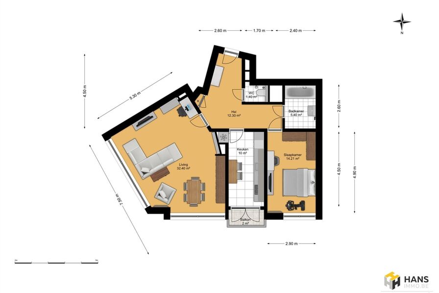 Appartement te koop in ANTWERPEN