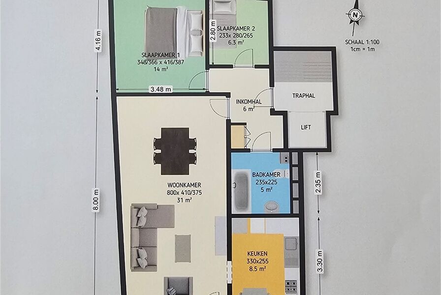 Appartement te koop in DEURNE