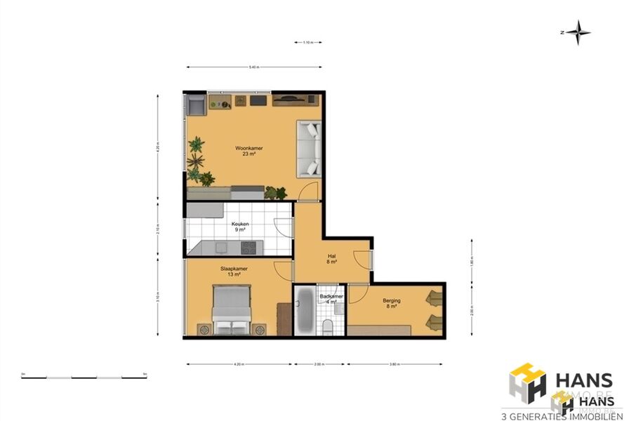 Appartement te koop in DEURNE