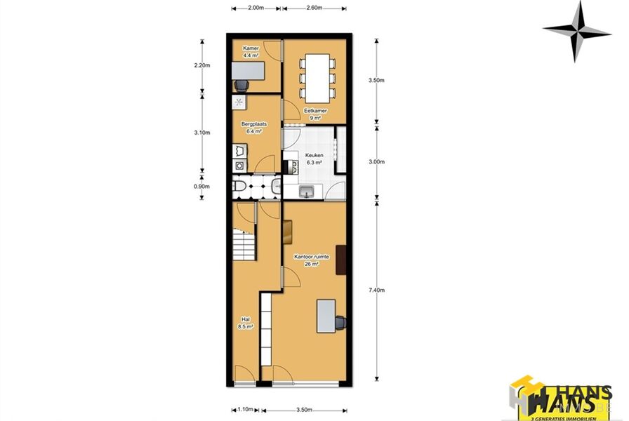 Bel-etage te koop in ANTWERPEN