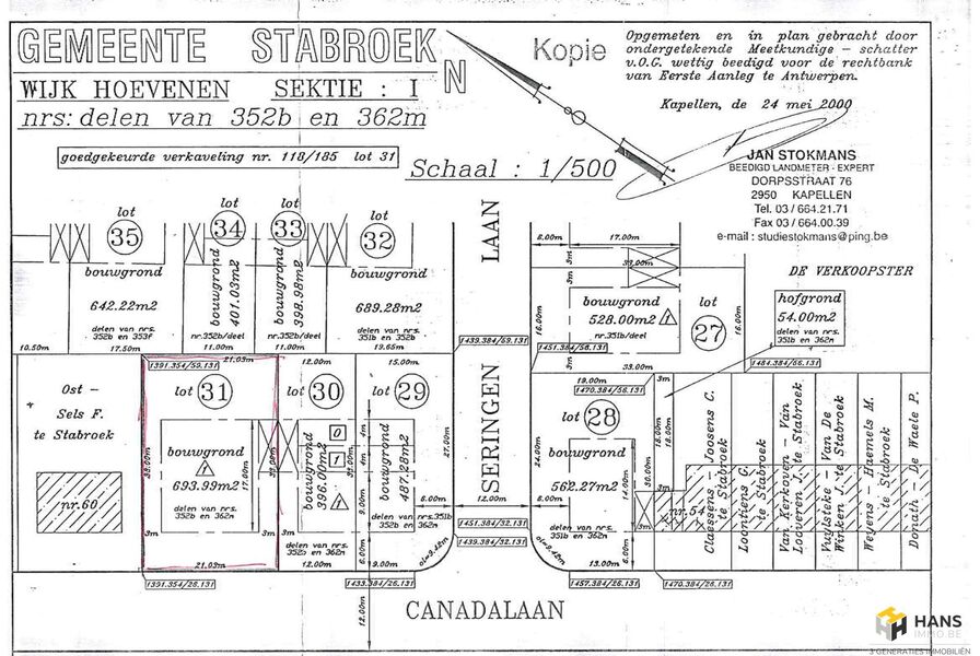 Grond te koop in HOEVENEN